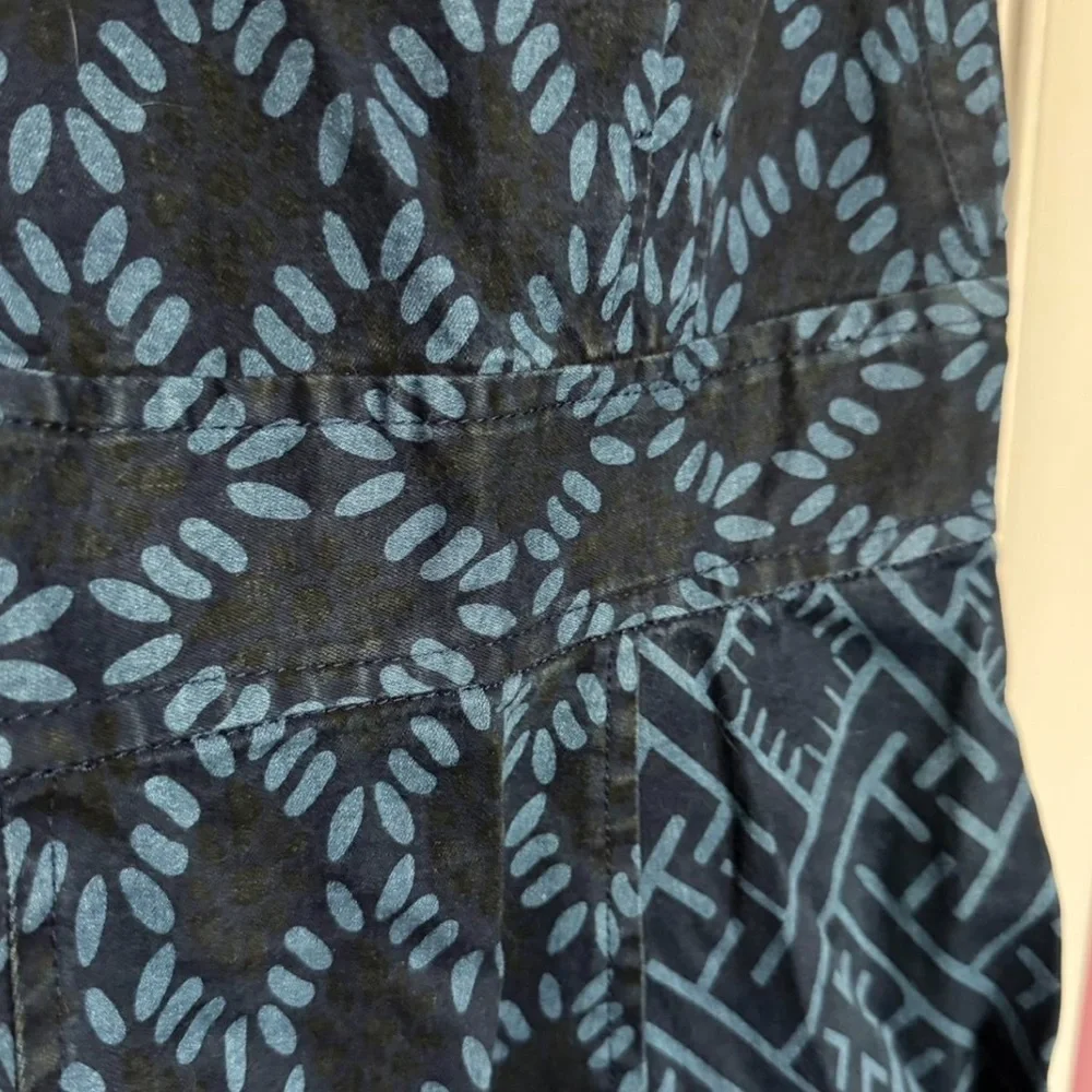 Anthropologie Plenty by Tracy Reese Navy Geometric Mini Dress - Picture 7 of 7